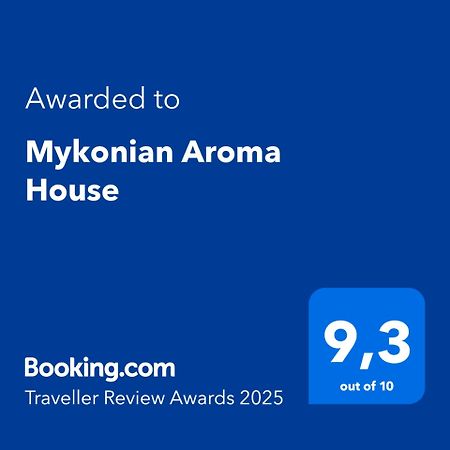 Ferienwohnung Mykonian Aroma House Ornos  Exterior foto